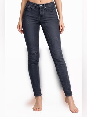 Victoria Beckham Charcoal Skinny Jeans